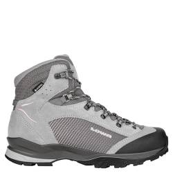 LOWA W Tucana GTX Grau - Gore-Tex Wasserdichter komfortabler Damen Gore-Tex Trekkingschuh, Größe EU 42 - Farbe Grau - von LOWA