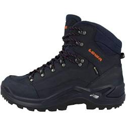 Lowa Herren Renegade GTX Mid Ankle Boot,Navy Orange,47 EU von LOWA