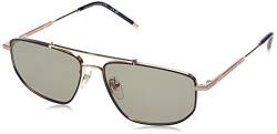 LOZZA Herren SL2415 Sonnenbrille, Rose Gold with SEMI MATT Black Parts von LOZZA