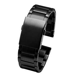 LQXHZ Edelstahl-Uhrenarmband, kompatibel mit Diesel DZ4316, DZ7395, 7305, 4209, 4215, Herren-Armband, massiv, 24 mm, 26 mm, 28 mm, 30 mm, 24 mm, Achat von LQXHZ