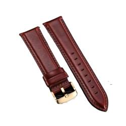 LQXHZ Schnellverschluss-Armbänder für Herren und Damen, echtes Leder, 18 mm, 20 mm, 22 mm, Smartwatch-Uhrenzubehör, 18 mm, Achat von LQXHZ