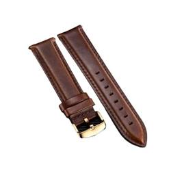LQXHZ Schnellverschluss-Armbänder für Herren und Damen, echtes Leder, 18 mm, 20 mm, 22 mm, Smartwatch-Uhrenzubehör, 18 mm, Achat von LQXHZ