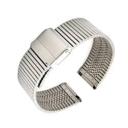 LQXHZ Uhrenarmband aus Edelstahl, 20 mm, 22 mm, für Männer und Frauen, Metall, Schnellverschluss, Smartwatch, Zubehör, kompatibel mit Samsung, kompatibel mit Huawei, 22mm, Achat von LQXHZ