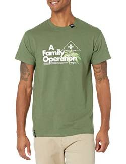 LRG Herren, 420 Kollektion, kurzärmelig T-Shirt, Military Green, L von LRG