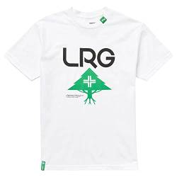 LRG Herren 20 Logo-Staped Ss Tee T-Shirt, weiß 2, 3X von LRG