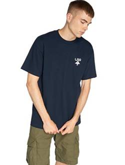 LRG Herren Double Up Tree Logo Graphic T-Shirt, Marineblau, XL von LRG