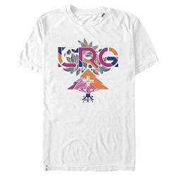 LRG Herren Floral T-Shirt, Weiß, Mittel von LRG