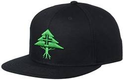 LRG Herren Legacy Tree Snapback Hut, schwarz/grün, Einheitsgröße von LRG