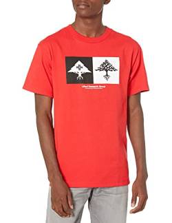 LRG Herren Lifted Research Collection Graphic Design T-Shirt, rot, X-Groß von LRG