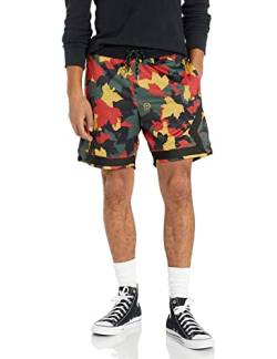 LRG Herren Original Maple-1 Mesh Shorts, Ahorn, Mehrfarbig, Mittel von LRG