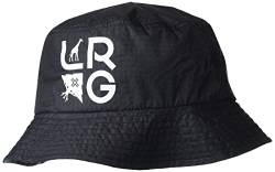 LRG Herren Packbarer Fischerhut Hut, Schwarz, Einheitsgröße von LRG