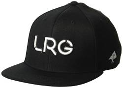 LRG Herren Simpletree Snapback Hut, Schwarz/Weiß, Einheitsgröße von LRG