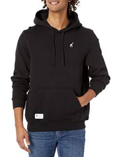 LRG Men's Hooded Pullover Sweatshirt with Logo, Black, 3X von LRG