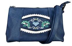 LS Damen Trachtentasche Dirndltasche 6706 (Blau) von LS