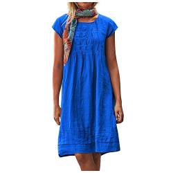 Damen Knielang Kleider Party Kleider Damen Knielang 70er Jahre Kleider Damen Kleid Schmetterlinge Damen Kleid Mit Hose Drunter Damen Blue Motion Kleider Für Dicke Frauen Kleid Damen Hochzeitsgast von LSAltd