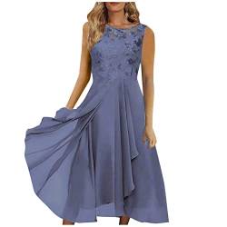 Generic Damen Kleid Blümchen Kleider Blumenwiese Kostüm Damen Sommer Kleid Damenträgerkleid Prinzessinnenkleider Damen Hochzeit Lange Frauen Hippi Kostüme Damen von LSAltd