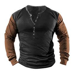 LSAltd Herren Langarm Poloshirt Herren Slim Fit Herren Hemd Mit Druckknöpfen Hemden Mit Kurzer Rückenlänge Herren Shirt Mit Knopfleiste Hemd Slim Fit Herren Kurzarm Ärmelloses Top Mit Breiten Trägern von LSAltd