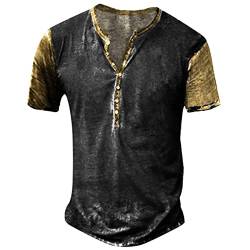 Herren Weiss Shirt Herren Hemd Worker XXL Tshirt 3D Druck Herren Kochjacke Herren Schwarz Handball Tshirt Herren T Shirt Herren 3D Druck Henly Shirt Herren Kurzarm and Tshirt Herren Set von LSAltd