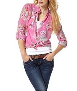 Bluse Hemdbluse Caprese von LTB - Pink Gr. S von LTB Jeans