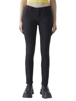 LTB Damen Jeans Aspen Y Slim Fit - Schwarz -Black Wash W30-W34 Stretch Baumwolle, Größe:30W / 32L, Farbe:Black Wash 200 von LTB Jeans