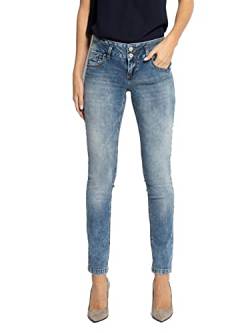 LTB Damen Jeans Zena Mid Rise Slim (26W / 30L, Elite Undamaged Wash) von LTB Jeans