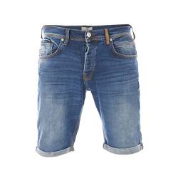 LTB Herren Jeans Bermuda Corvin Slim Fit Shorts Baumwolle Denim Kurz Short Blau Dunkelblau Schwarz S M L XL XXL 3XL 4XL 5XL, Größe:L, Farbe:Bulky Wash (52249) von LTB Jeans