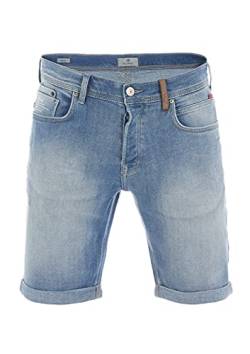 LTB Herren Jeans Bermuda Corvin Slim Fit Shorts Baumwolle Denim Kurz Short Blau Dunkelblau Schwarz S M L XL XXL 3XL 4XL 5XL (S, Gino Undamaged Wash (50721), s) von LTB Jeans