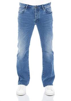 LTB Herren Jeans Hose Roden Bootcut Jeanshose Basic Baumwolle Denim Stretch Tiefer Bund Blau w28 w29 w30 w31 w32 w33 w34 w36 w38 w40, Farbvariante:Cletus Wash (52270), Größe:29W / 32L von LTB Jeans