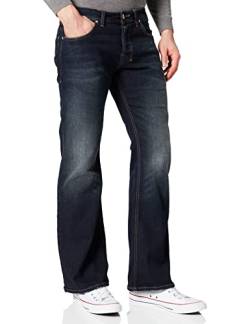 LTB Herren Jeans Tinman - Bootcut - Blau - Murton Wash W29-W48 Cotton Stretch, Größe:32W / 34L, Farbe:Murton Wash 50381 von LTB Jeans