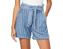 LTB Jeans Damen DORLA Shorts, Mehrfarbig (Pinky Stripe Wash 52223), W(Herstellergröße: XL) von LTB Jeans