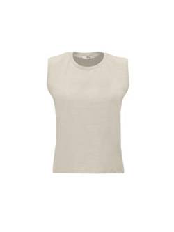 LTB Jeans Damen Danolo Trägershirt/Cami Shirt, Tapioca 11175, M von LTB Jeans