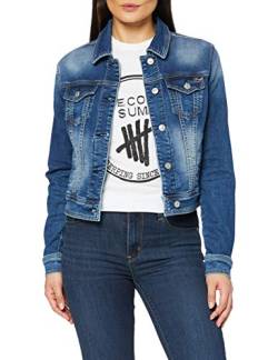 LTB Jeans Damen Destin Jeansjacke, Eternia Wash 50864, L von LTB Jeans