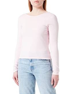LTB Jeans Damen Getomo Langarmshirt, Parfait Pink 6640, M von LTB Jeans