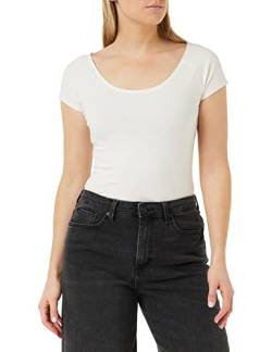 LTB Jeans Damen Jayodi T-Shirt, White 100, XL von LTB Jeans