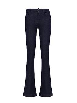 LTB Jeans Damen Jeans Fallon - Jeans Damen Wideleg aus Baumwollmischung Wideleg Denim Dunkel mit Reißverschluss Mittlere Taille - Blau von LTB Jeans