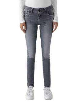 LTB Jeans Damen Jeans Molly M - Jeans Damen Slim aus Baumwollmischung Slim Denim Mittel mit Reißverschluss Mittlere Taille - Grau von LTB Jeans