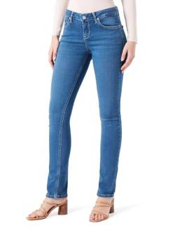 LTB Jeans Damen Jeanshose Aspen Y - Jeans Damen mit Reißverschluss und einfachen 5 Taschen, Flacher Vorderseite und mittlerer Taille aus Baumwollmischung - Dunkel Blau Größe 30/32 von LTB Jeans