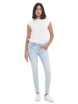 LTB Jeans Damen Jeanshose Julita X - Jeans Damen mit Reißverschluss und einfachen 5 Taschen, Flacher Vorderseite und niedriger Taille aus Baumwollmischung - Hell Blau Größe 28/34 von LTB Jeans