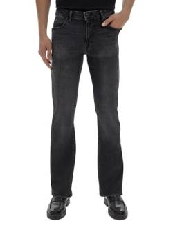 LTB Jeans Herren Jeans Roden - Jeans Herren Regulär aus Baumwollmischung Bootcut Denim Dunkel mit Knopfleiste Niedrige Taille - Grau von LTB Jeans