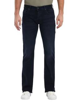 LTB Jeans Herren Jeans Tinman - Jeans Herren Regulär aus Baumwollmischung Bootcut Denim Dunkel mit Knopfleiste Niedrige Taille - Blau von LTB Jeans