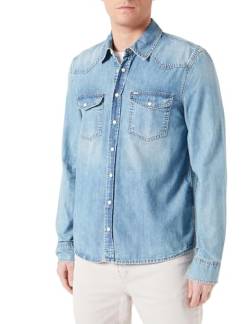 LTB Jeans Herren Rohan Hemd mit Button-Down-Kragen, Cariel Wash 54973, Large von LTB Jeans