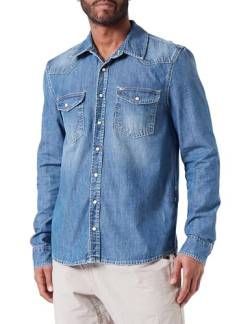 LTB Jeans Herren Rohan Hemd mit Button-Down-Kragen, Hannes Wash 54972, L von LTB Jeans