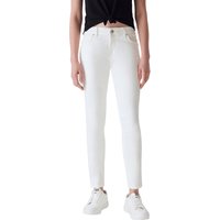 LTB Damen Jeans Nicole Skinny Fit - Weiß - Off White Wash von LTB