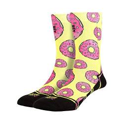 LUF SOX Classics Donuts - Socken für Damen und Herren, Unisex-Größe 35-39, 40-43 und 44-48, mehrfarbig, Ferse und Fußspitze leicht gepolstert von LUF