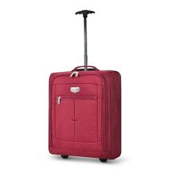 KEPLIN Leichte Reisetasche, mit Rädern, zugelassen, leicht, Reisetasche, Koffer, rot, Einheitsgröße, WeichKEPLIN Leichte Reisetasche, mit Rädern, zugelassen, leicht, Reisetasche, Koffer, rot, Einheitsgröße, Weich von LUGG
