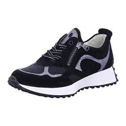 Waldläufer H-Pinky Sneaker, Order Fo. Glitter Dolm. Or, schwarz, Weite H 797002-402-001, Größe 37,5 von LUGINA SCHUHFABRIK GMBH
