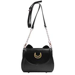 LUI SUI Damen Nette Katze Tote Schultertasche Crossbody Handtaschen Top Griff Stilvolle Taschen von LUI SUI