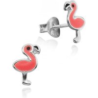 LUISIA® Paar Ohrstecker "Flamingo" E-15550 (2-tlg., inkl. Schmuckbox), 925 Sterling Silber von LUISIA