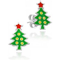 LUISIA® Paar Ohrstecker "Weihnachtsbaum" E-14456 (2-tlg., inkl. Schmuckbox), 925 Sterling Silber von LUISIA