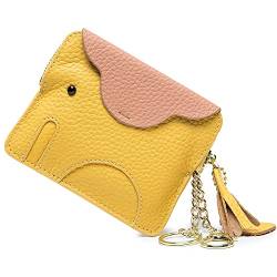 LUMoony Damen Geldbörse Kleingeldbörse mit Reißverschluss 11 * 14 * 1.5cm Mini Geldbörse Brieftasche Kleine Brieftasche Münzbeutel Portemonnaie PU Geldbeutel Coin Purse Wallet für Frauen Kinder von LUMoony